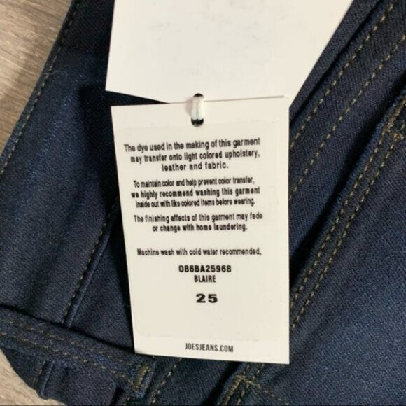 Revolve Joe's Jeans Women's Icon Skinny Ankle Jeans Mid Rise Denim Dark Wash - Picture 12 of 15